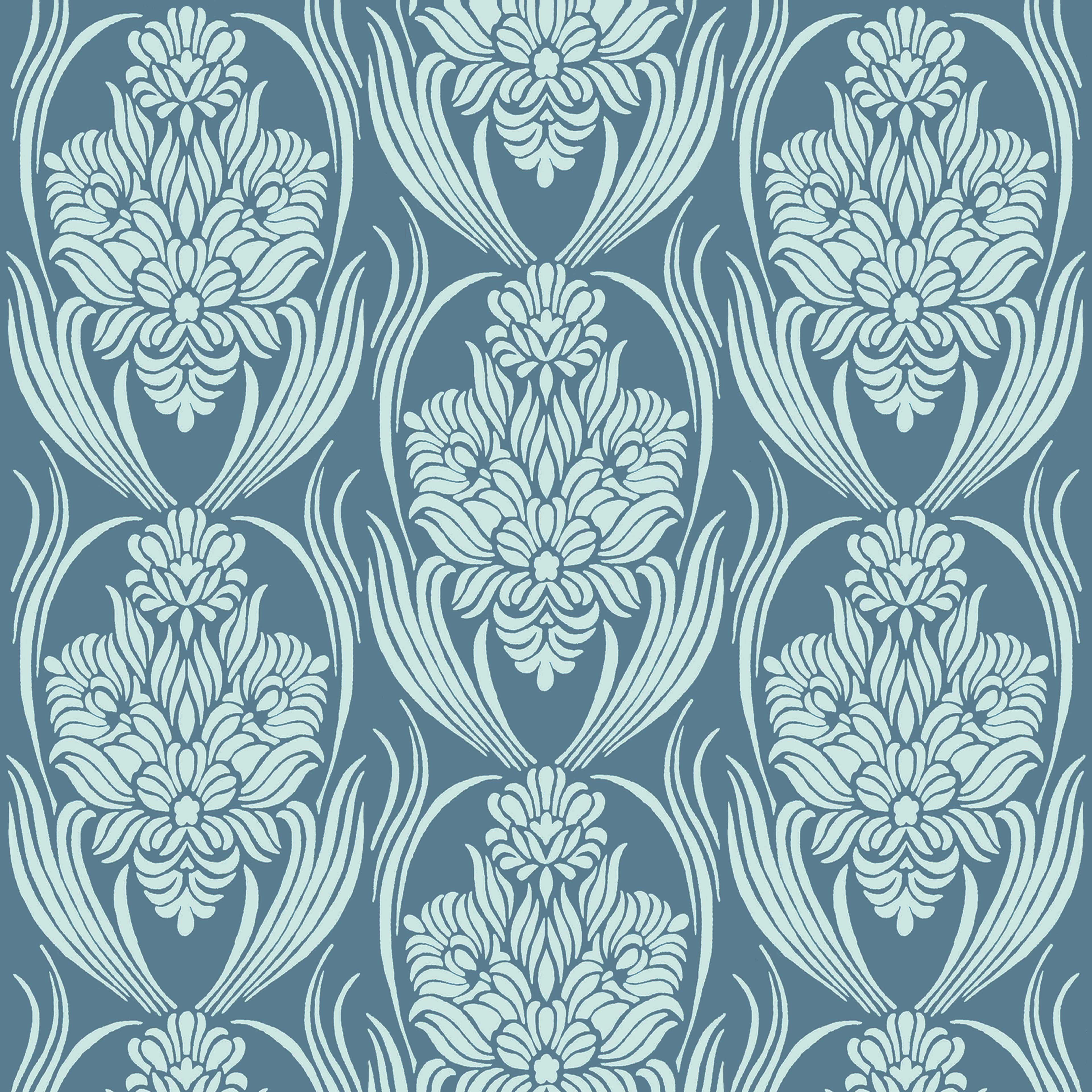 floral 1k, eine Bahnbreite 50 cm