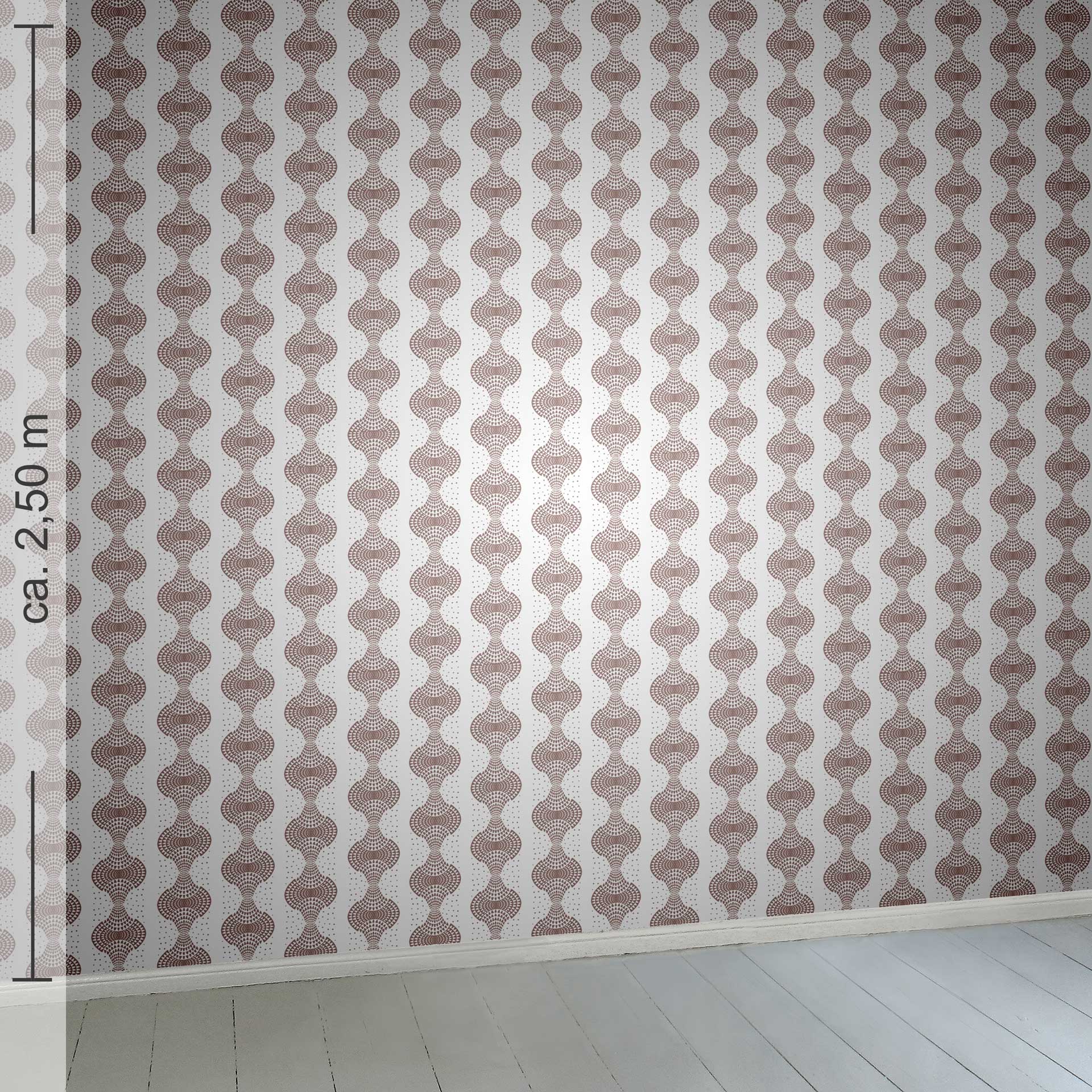 geometrisch 6k, Raumansicht ca. 2,50 m x 2,50 m