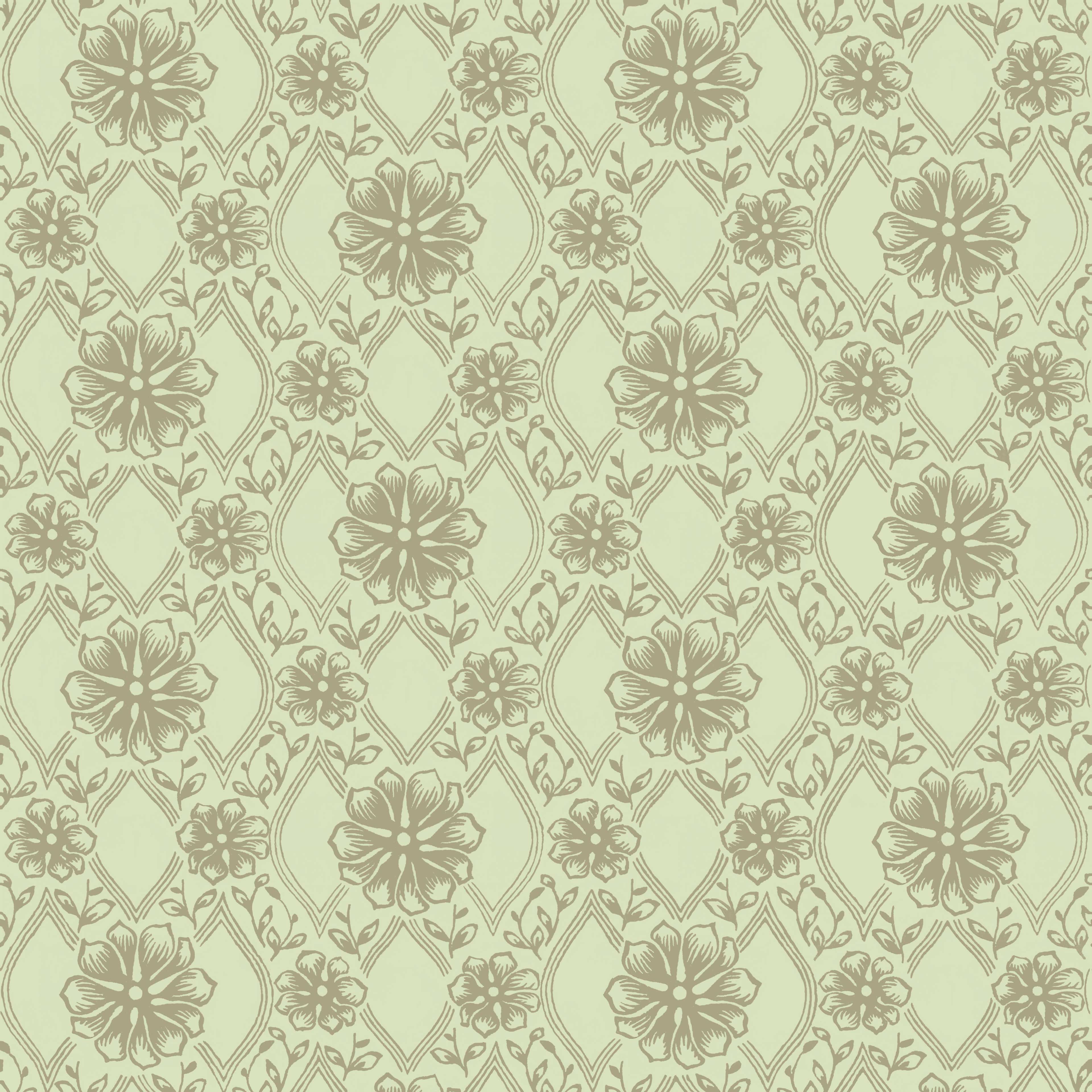 floral 10k, eine Bahnbreite 50 cm