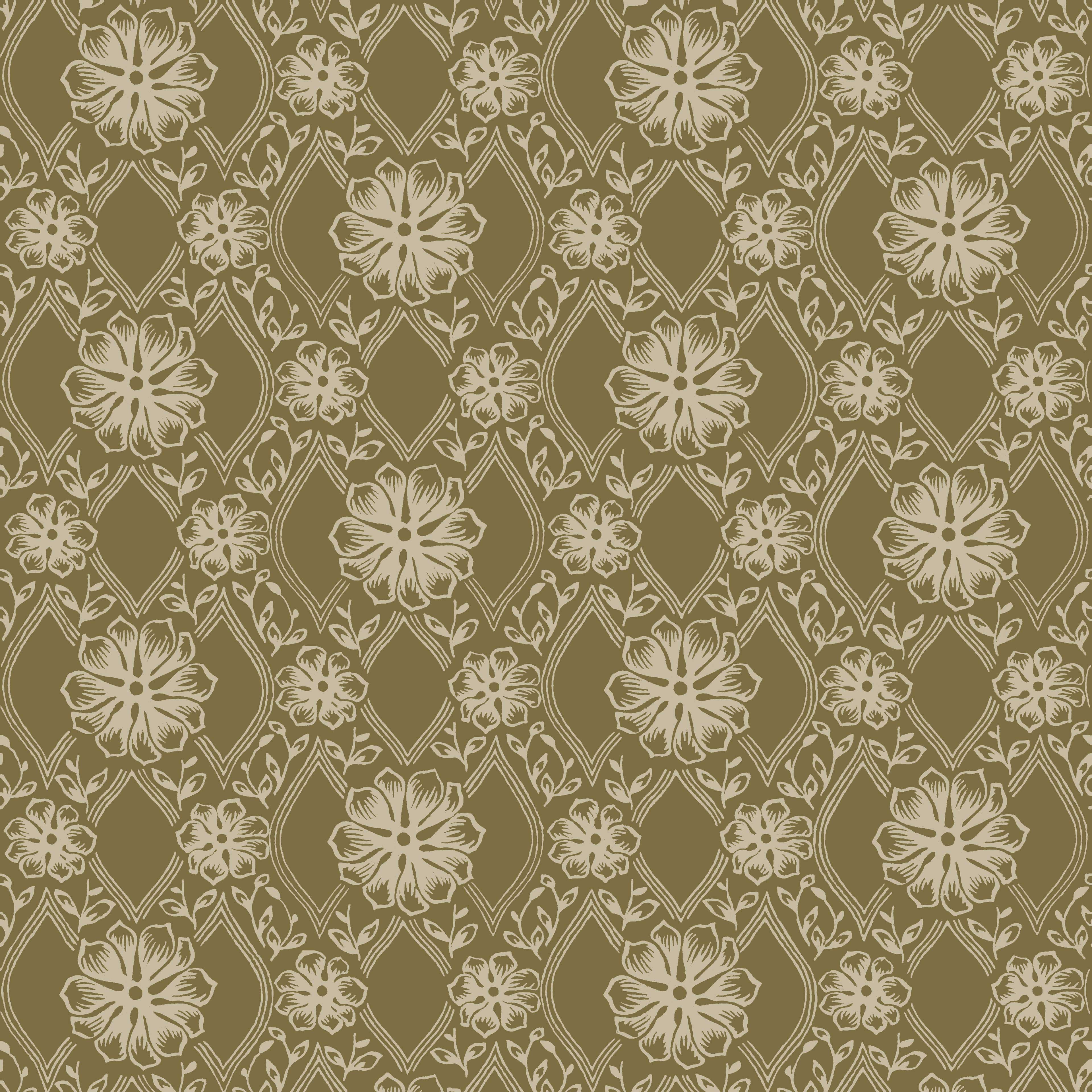 floral 12k, eine Bahnbreite 50 cm