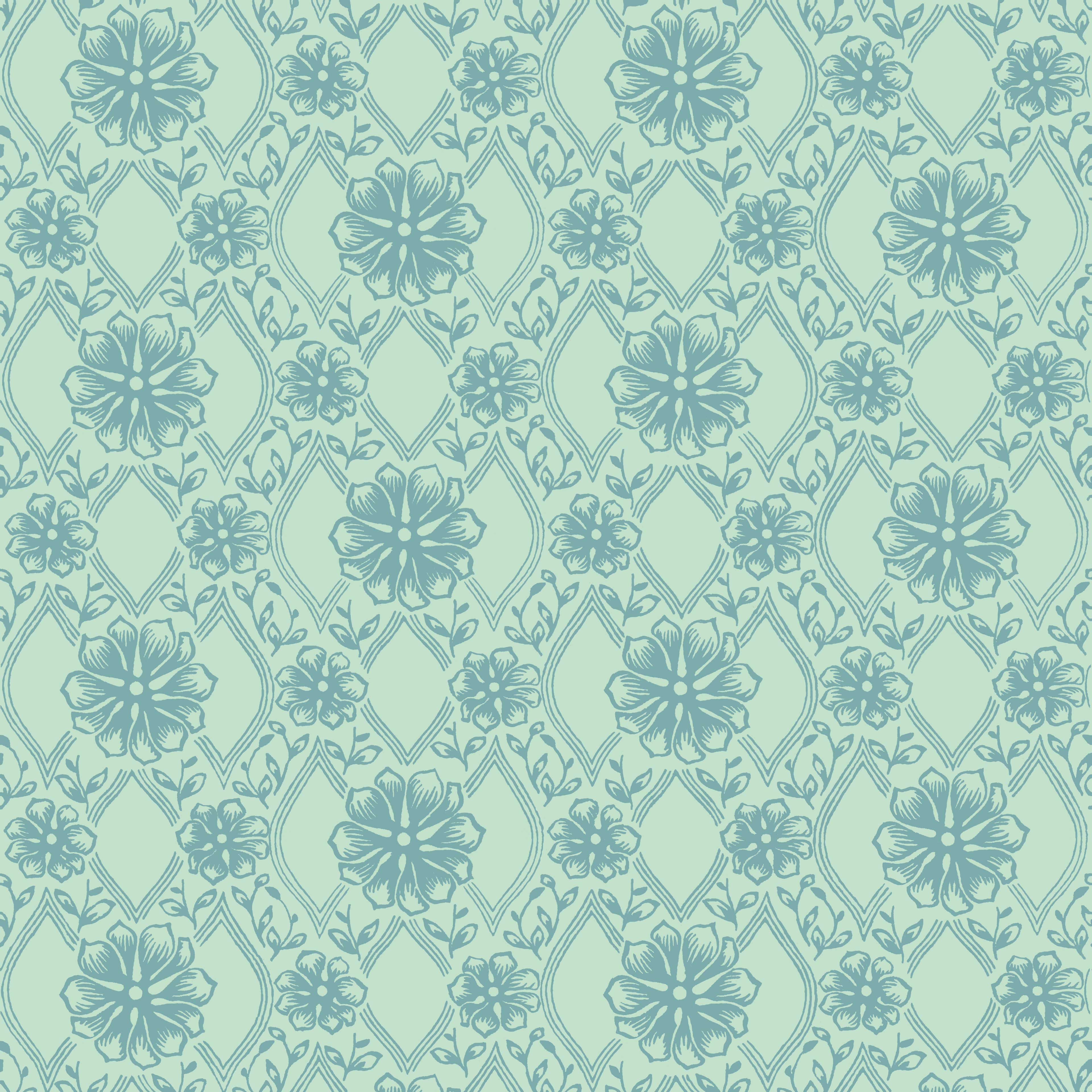 floral 14k, eine Bahnbreite 50 cm