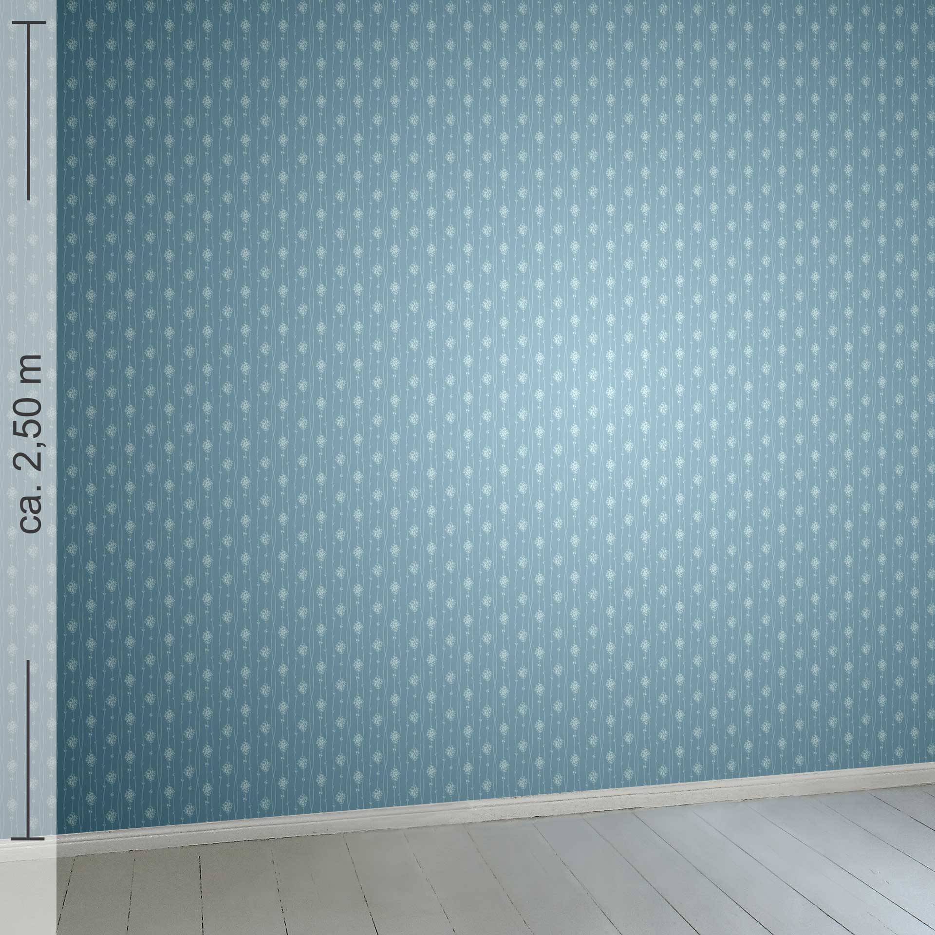 dezent 1k, Raumansicht ca. 2,50 m x 2,50 m