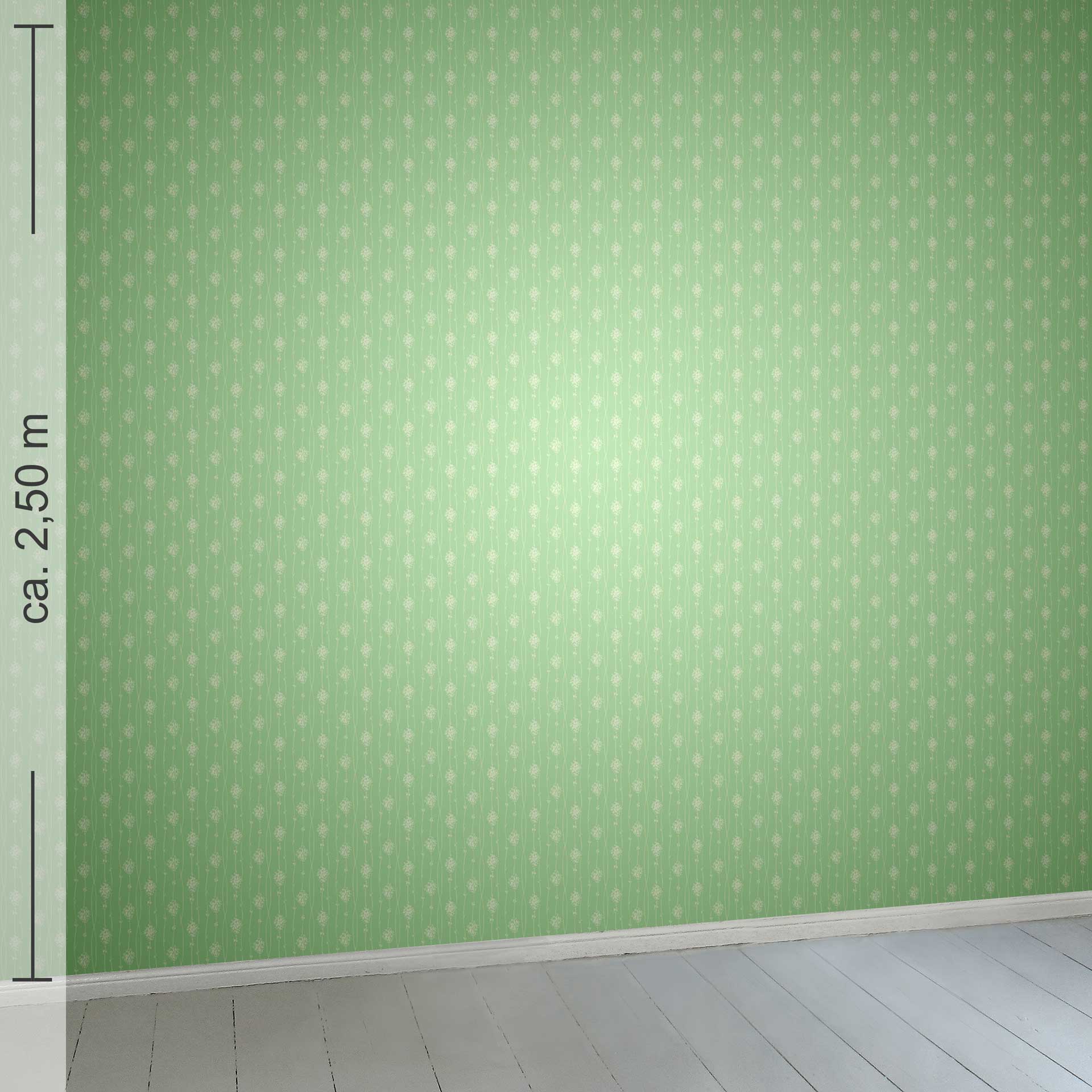 dezent 3k, Raumansicht ca. 2,50 m x 2,50 m