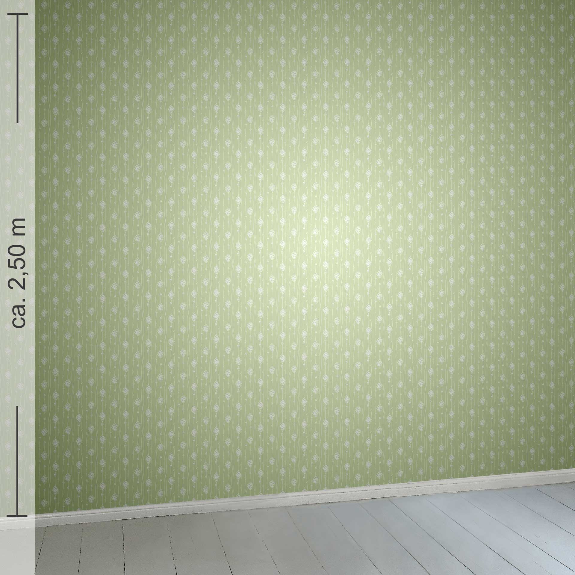 dezent 5k, Raumansicht ca. 2,50 m x 2,50 m