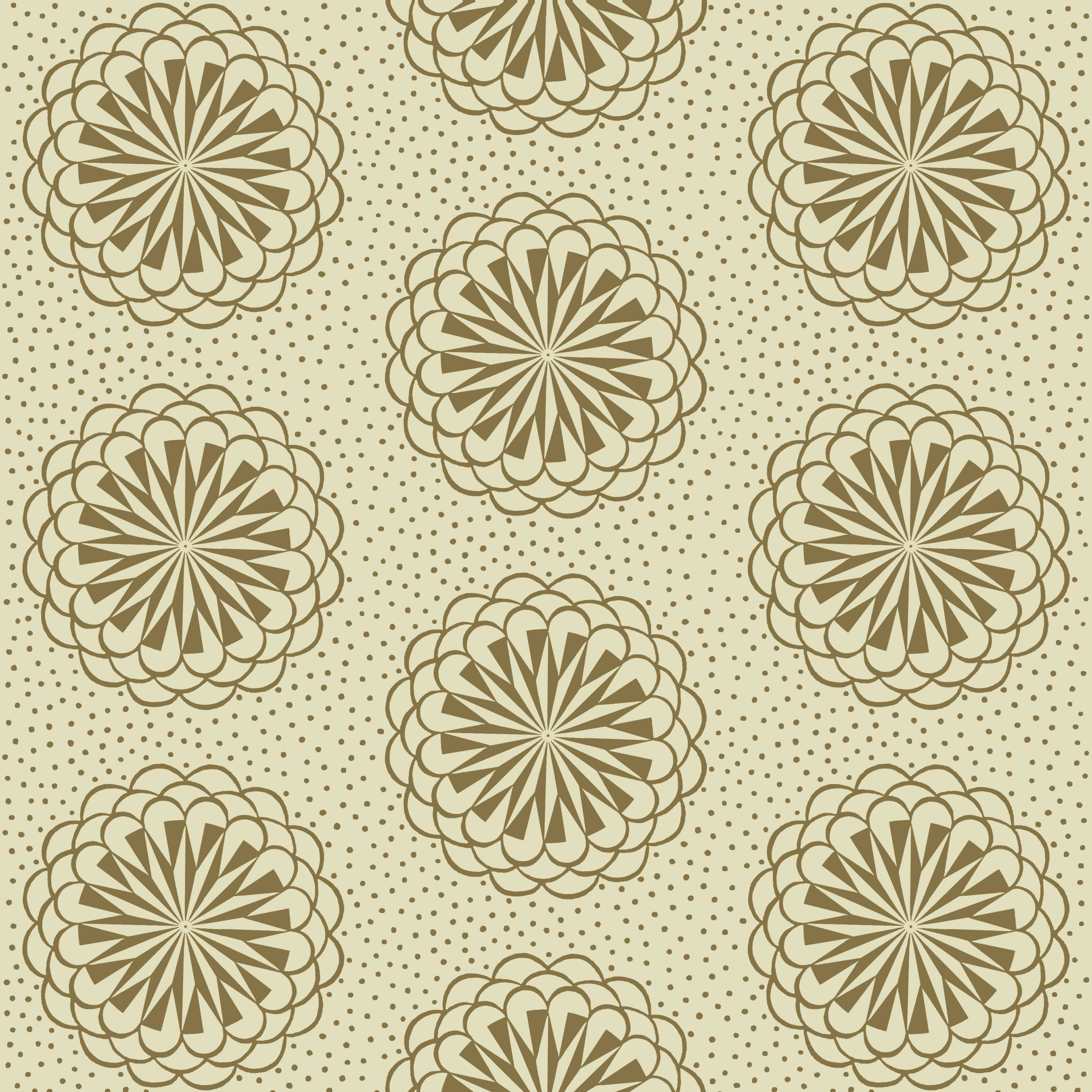 großgemustert 2k, eine Bahnbreite 50 cm