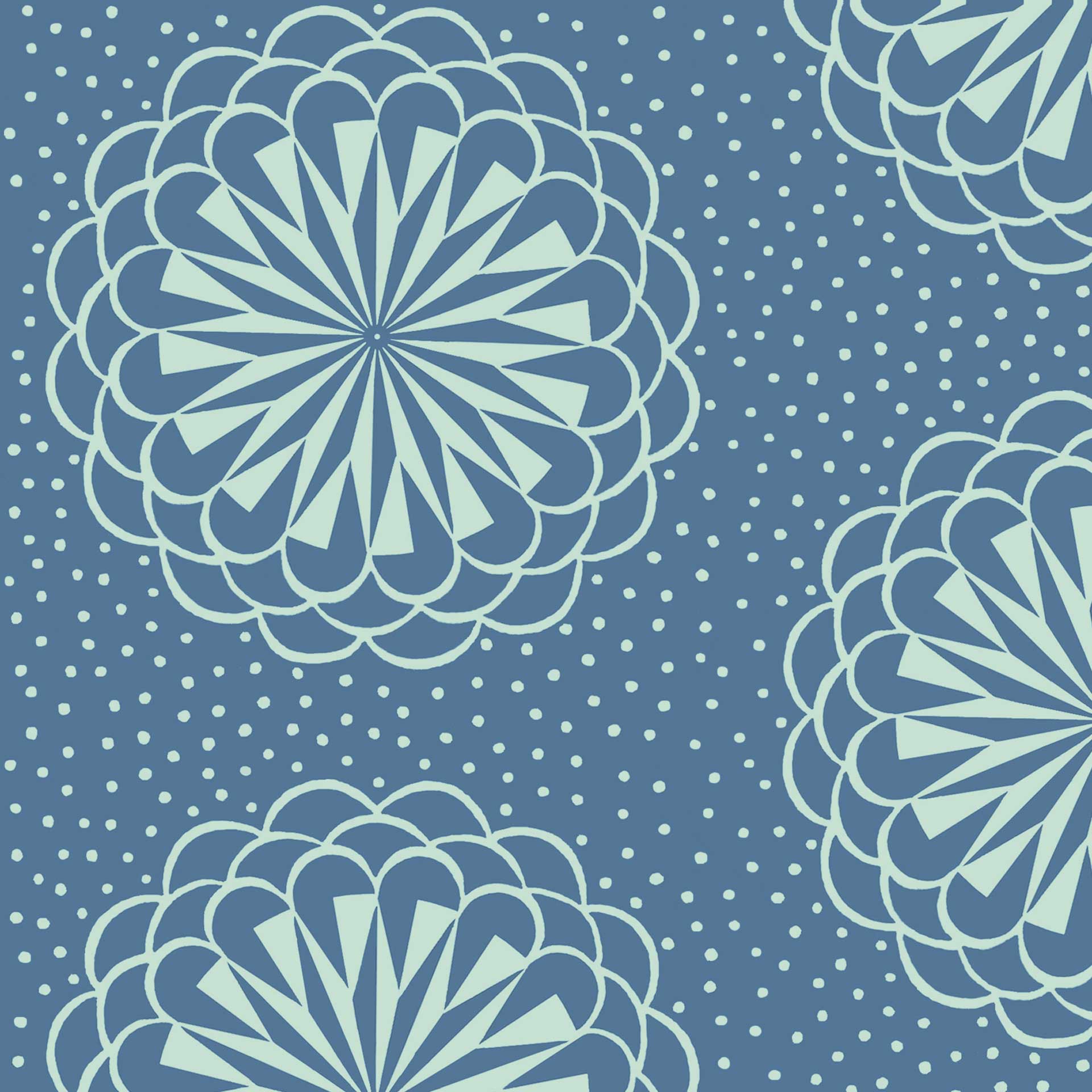 großgemustert 1k, Detail