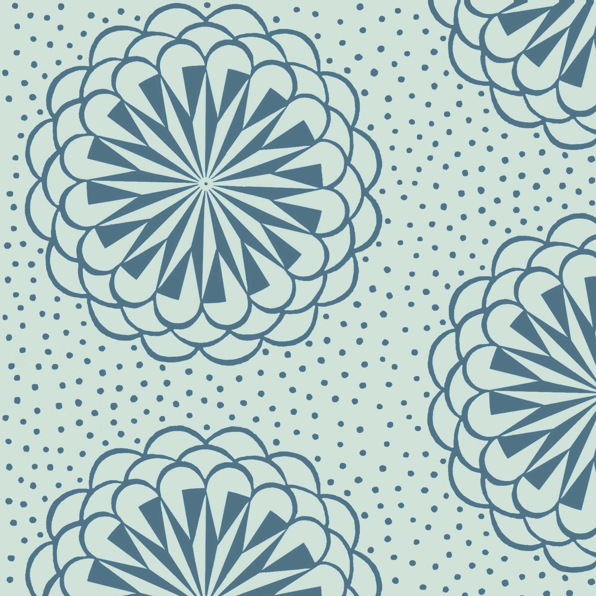 großgemustert 5ak, Detail