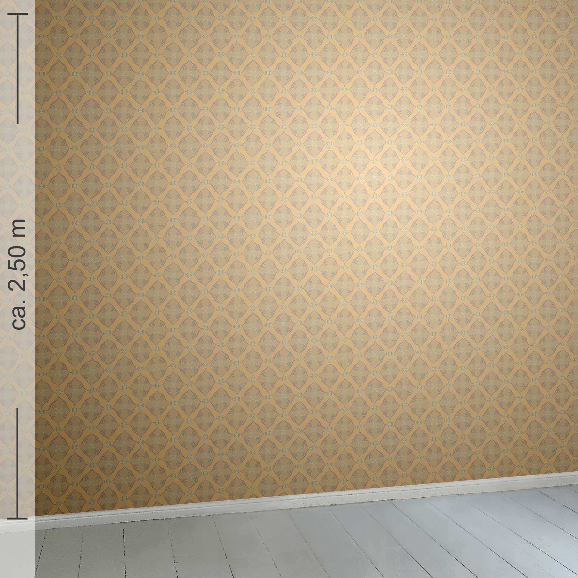 geometrisch 11h, Raumansicht ca. 2,50 m x 2,50 m