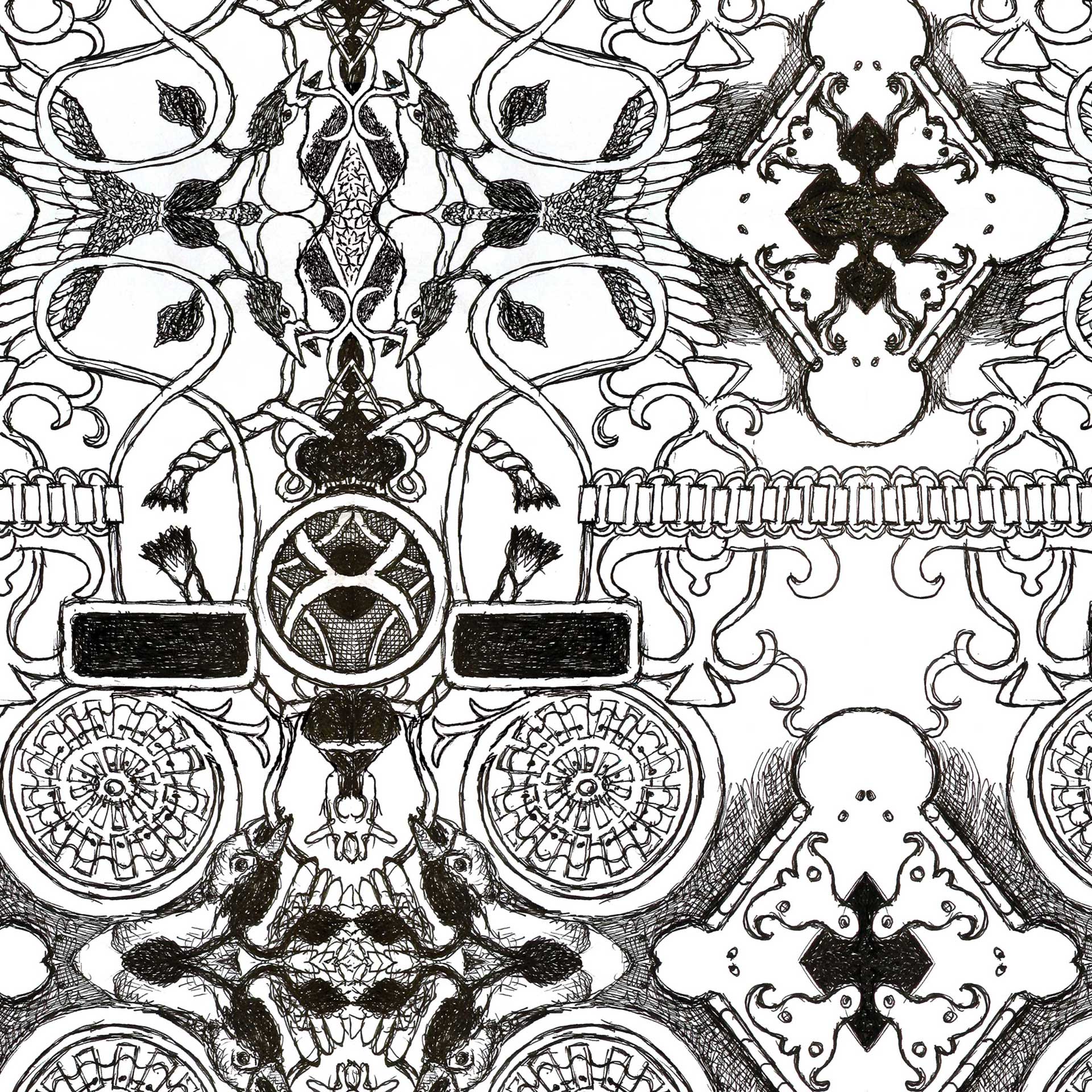 geometrisch 17ch, Detail