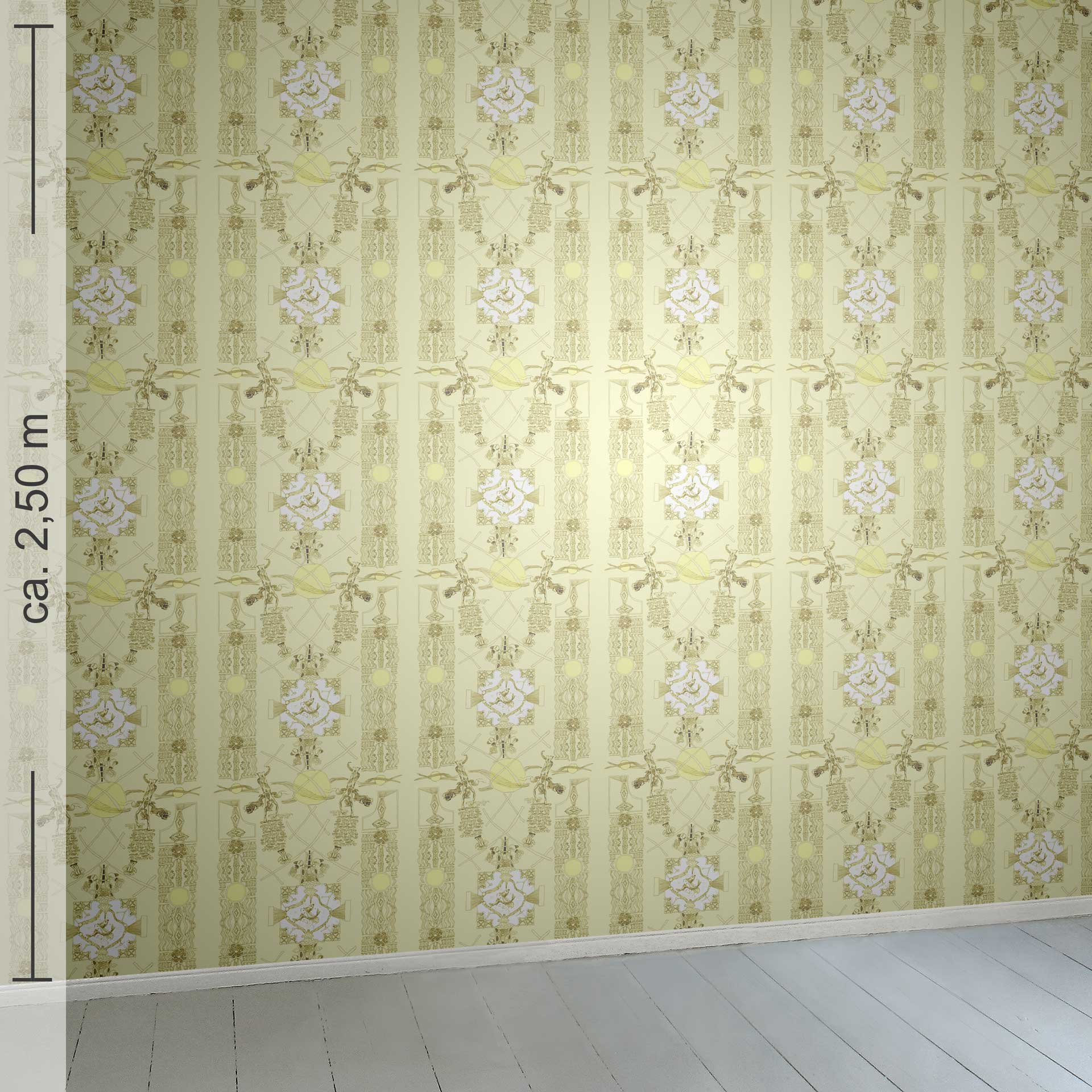 verspielt 1h, Raumansicht ca. 2,50 m x 2,50 m