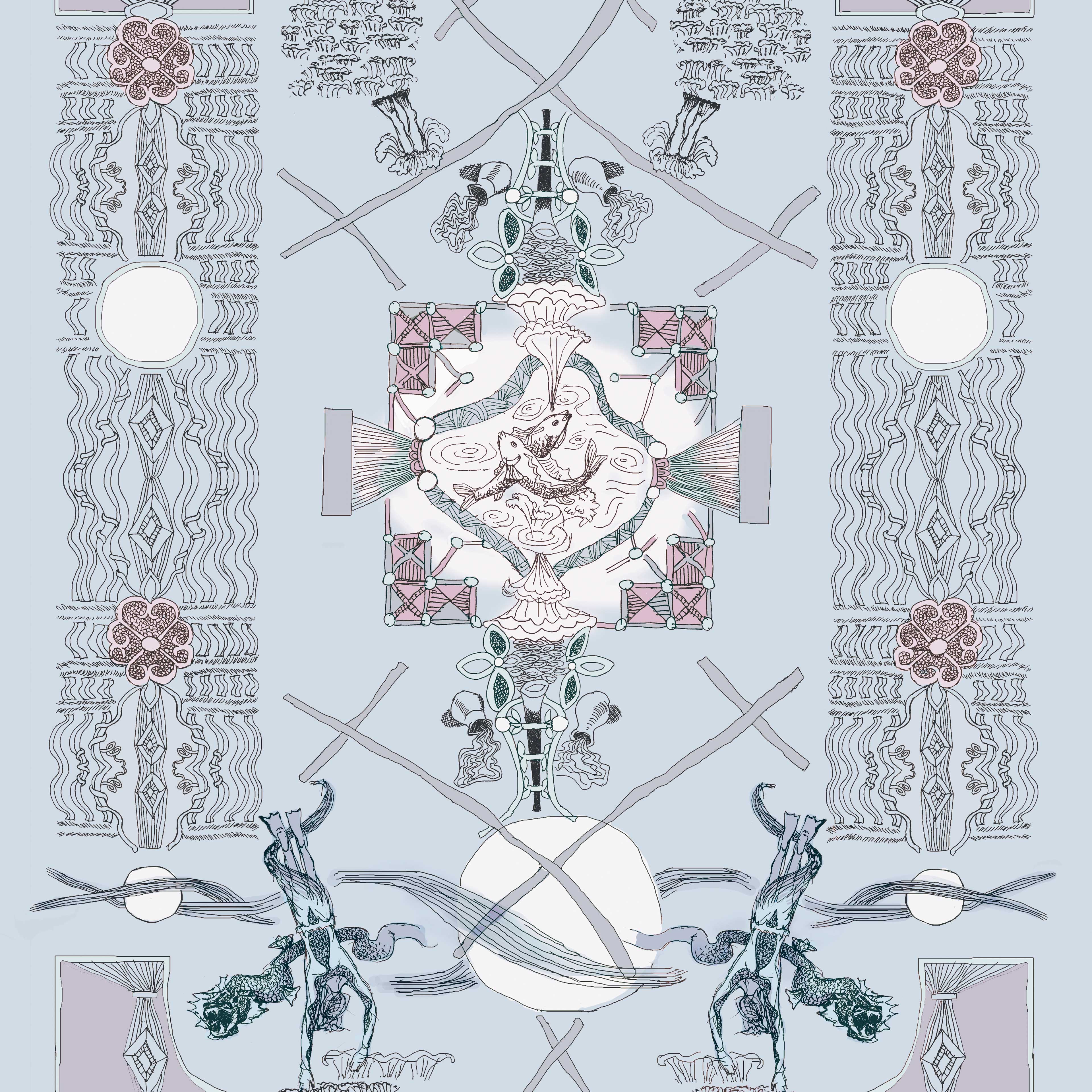 verspielt 3h, eine Bahnbreite 50 cm