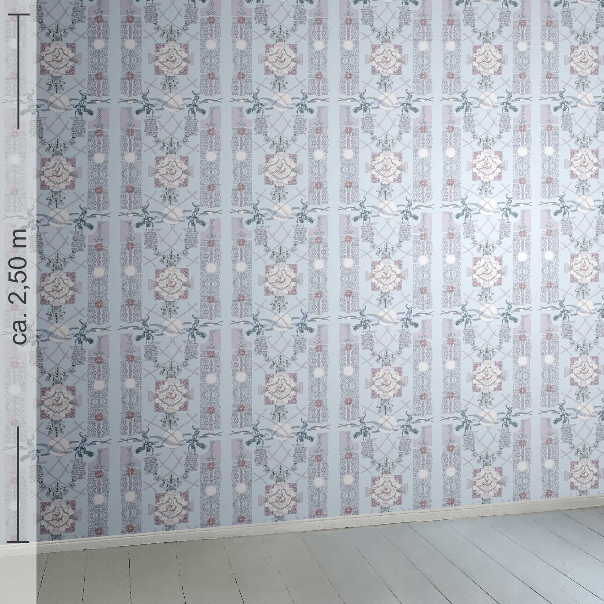 verspielt 3h, Raumansicht ca. 2,50 m x 2,50 m