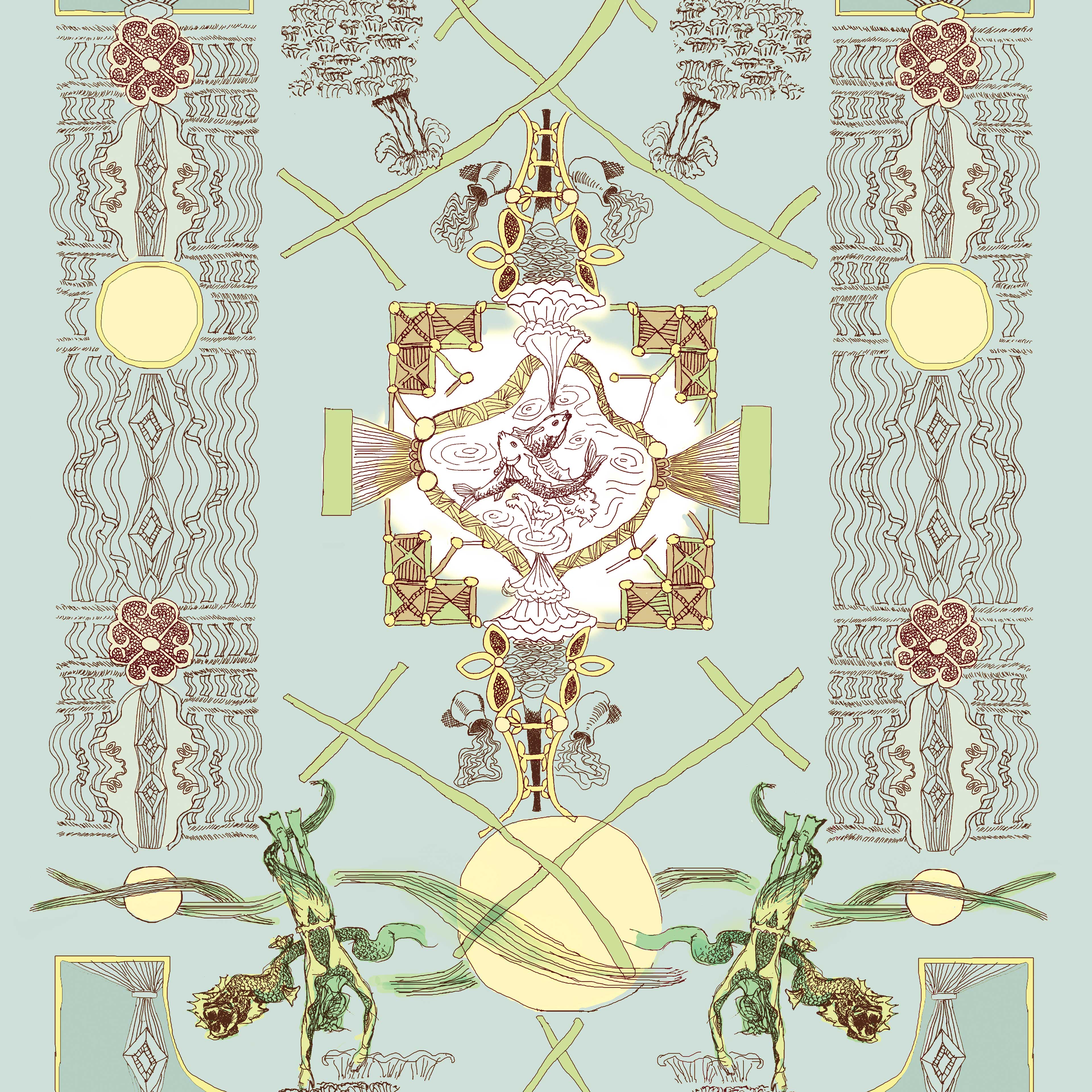 verspielt 4h, eine Bahnbreite 50 cm