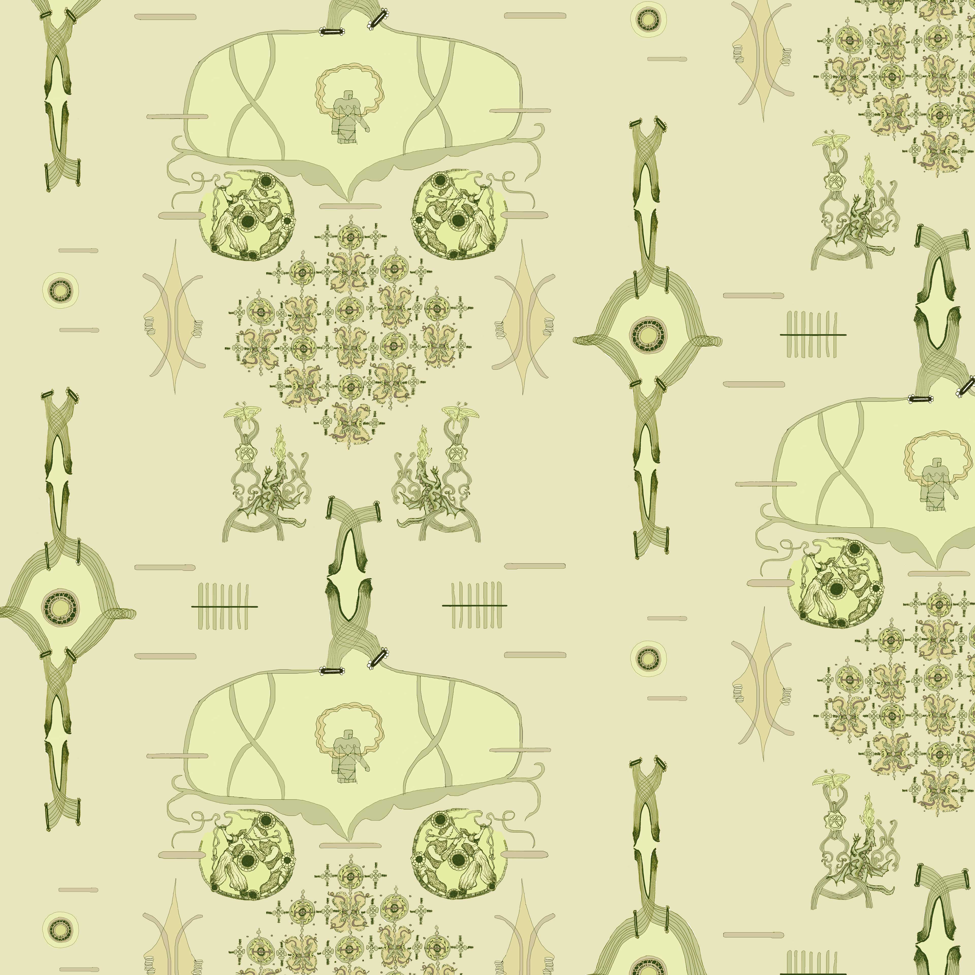 verspielt 11h, eine Bahnbreite 50 cm