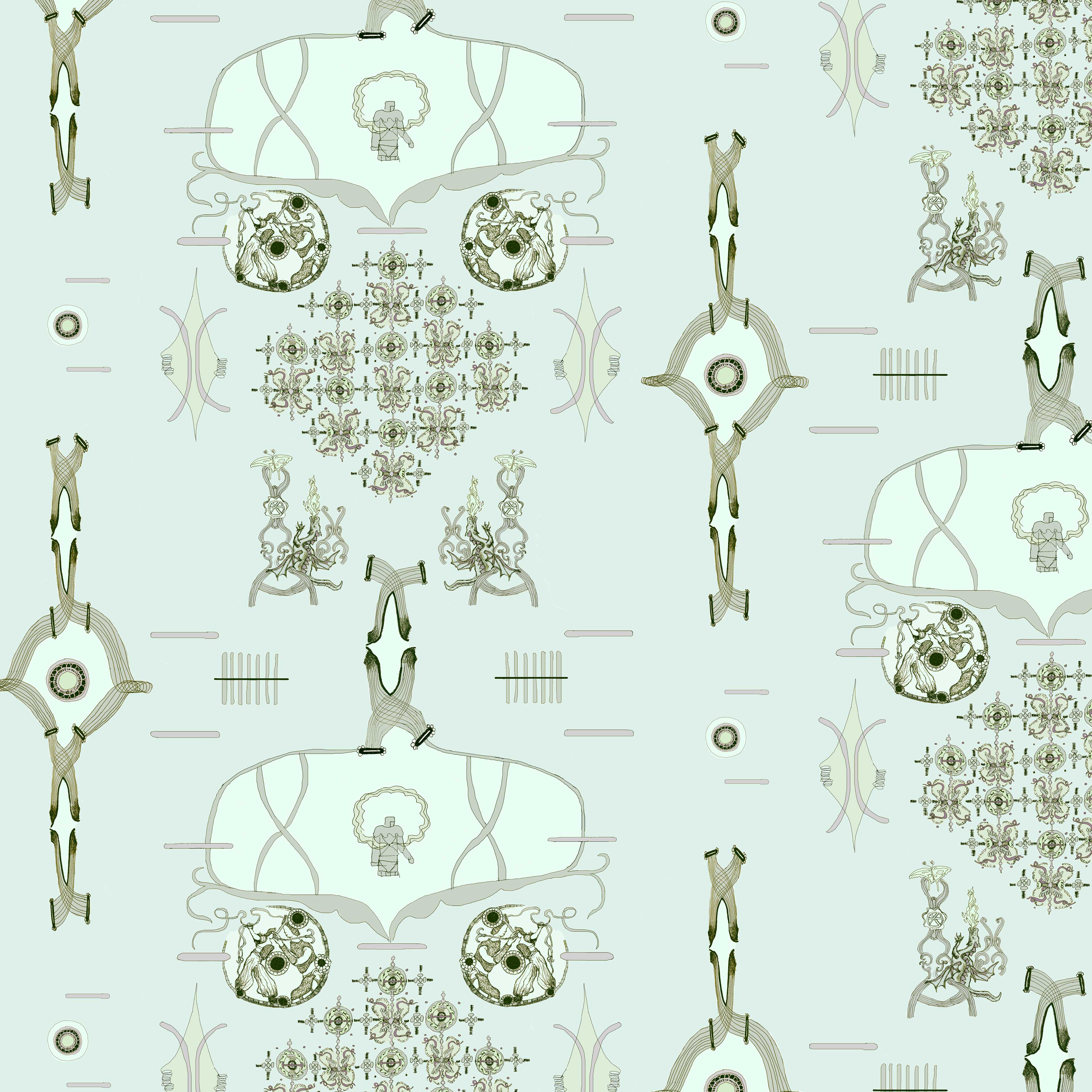 verspielt 12h, eine Bahnbreite 50 cm