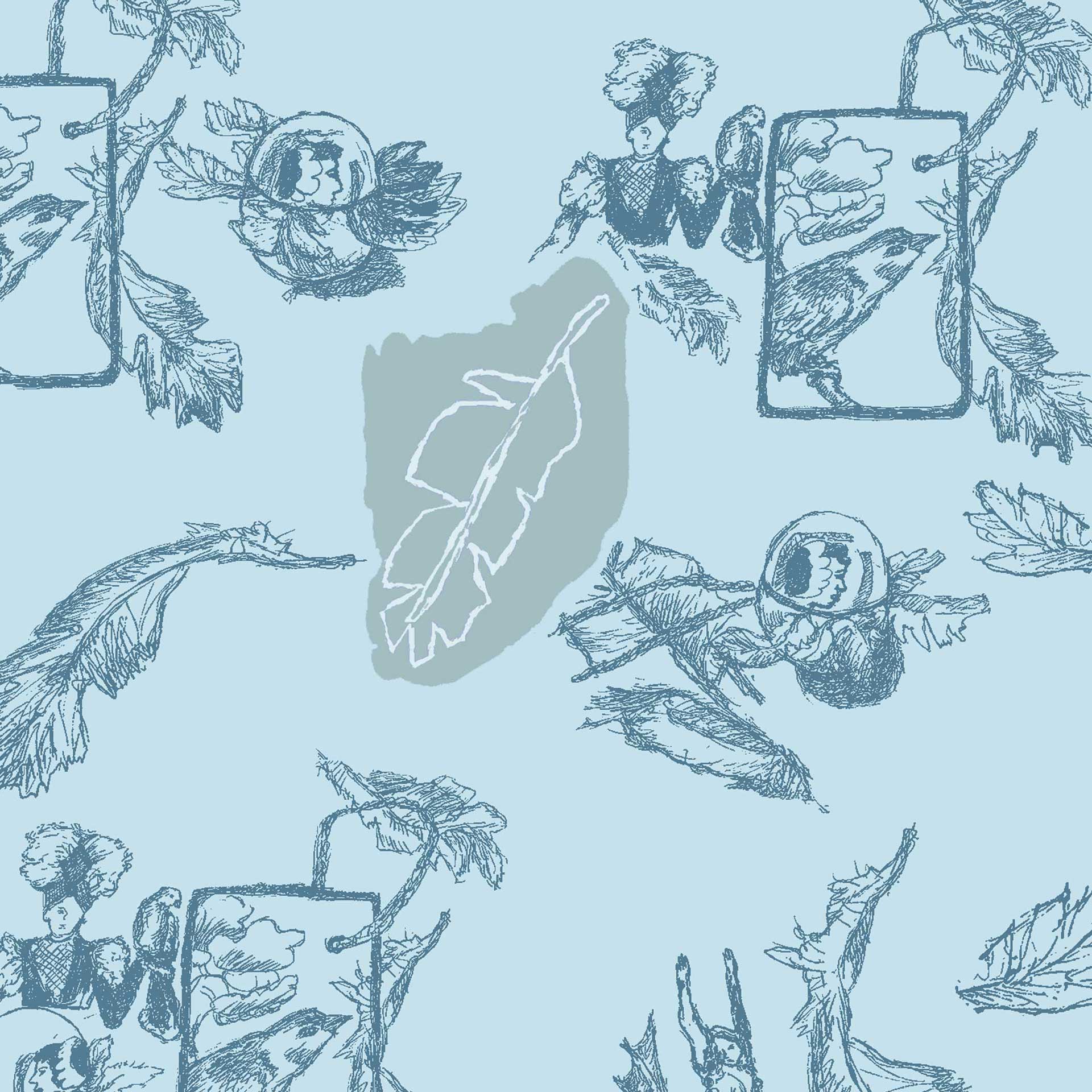 kleingemustert 1h, Detail