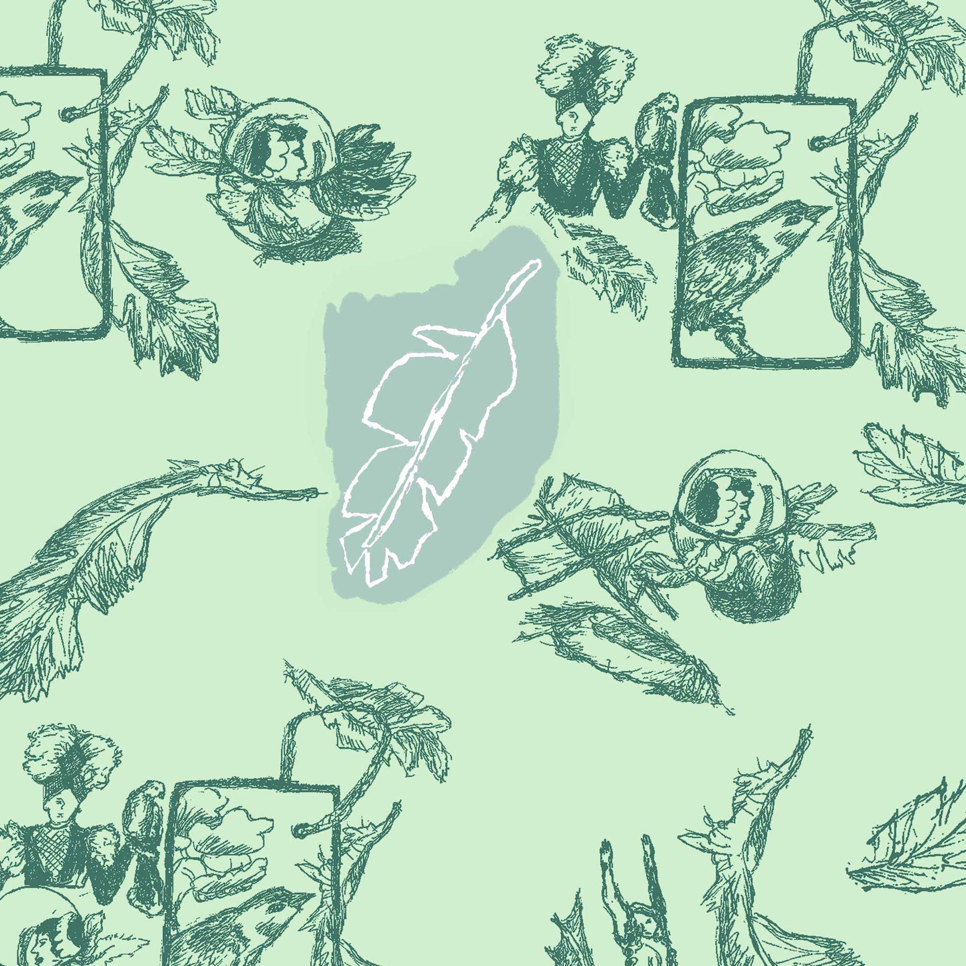 kleingemustert 5h, Detail