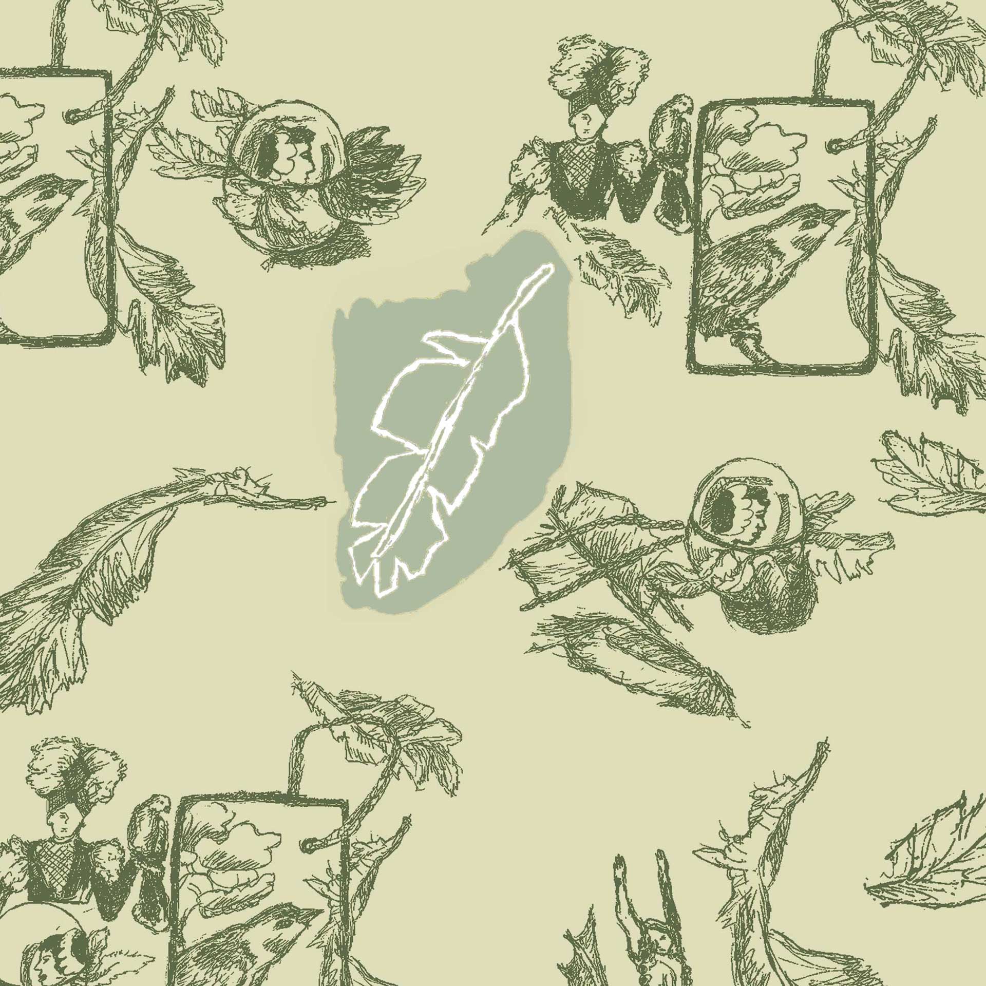 kleingemustert 3h, Detail