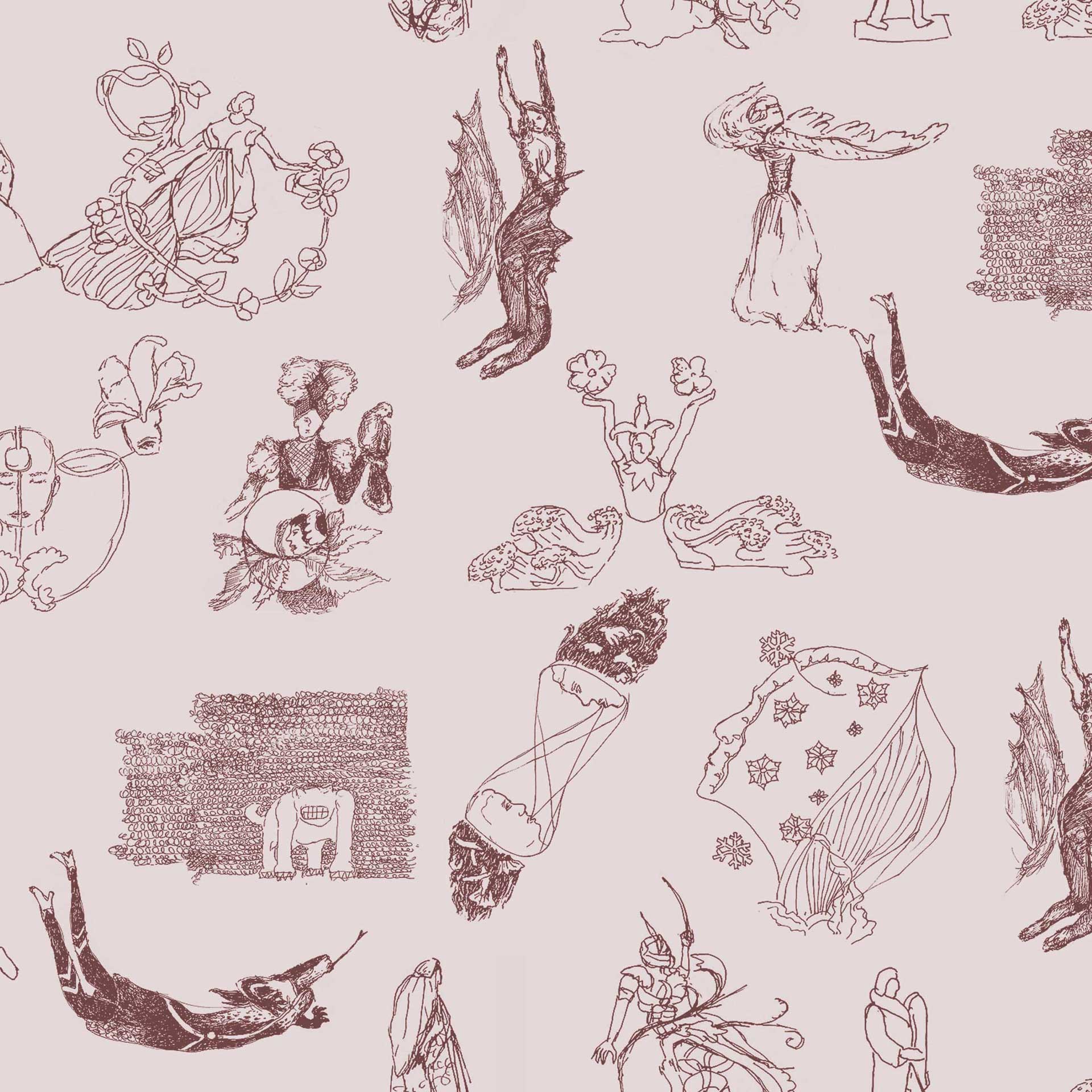 kleingemustert 10h, Detail