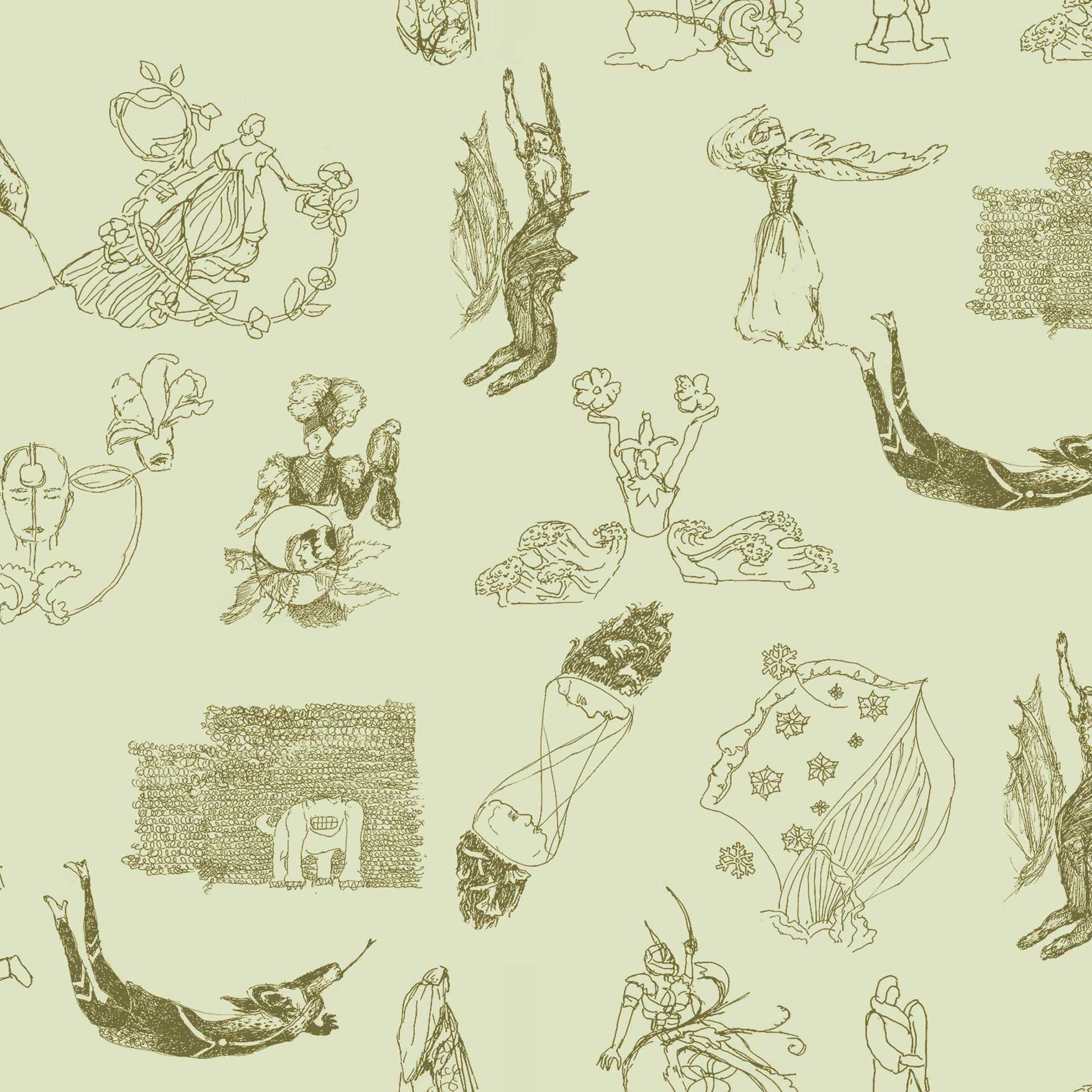 kleingemustert 9h, Detail