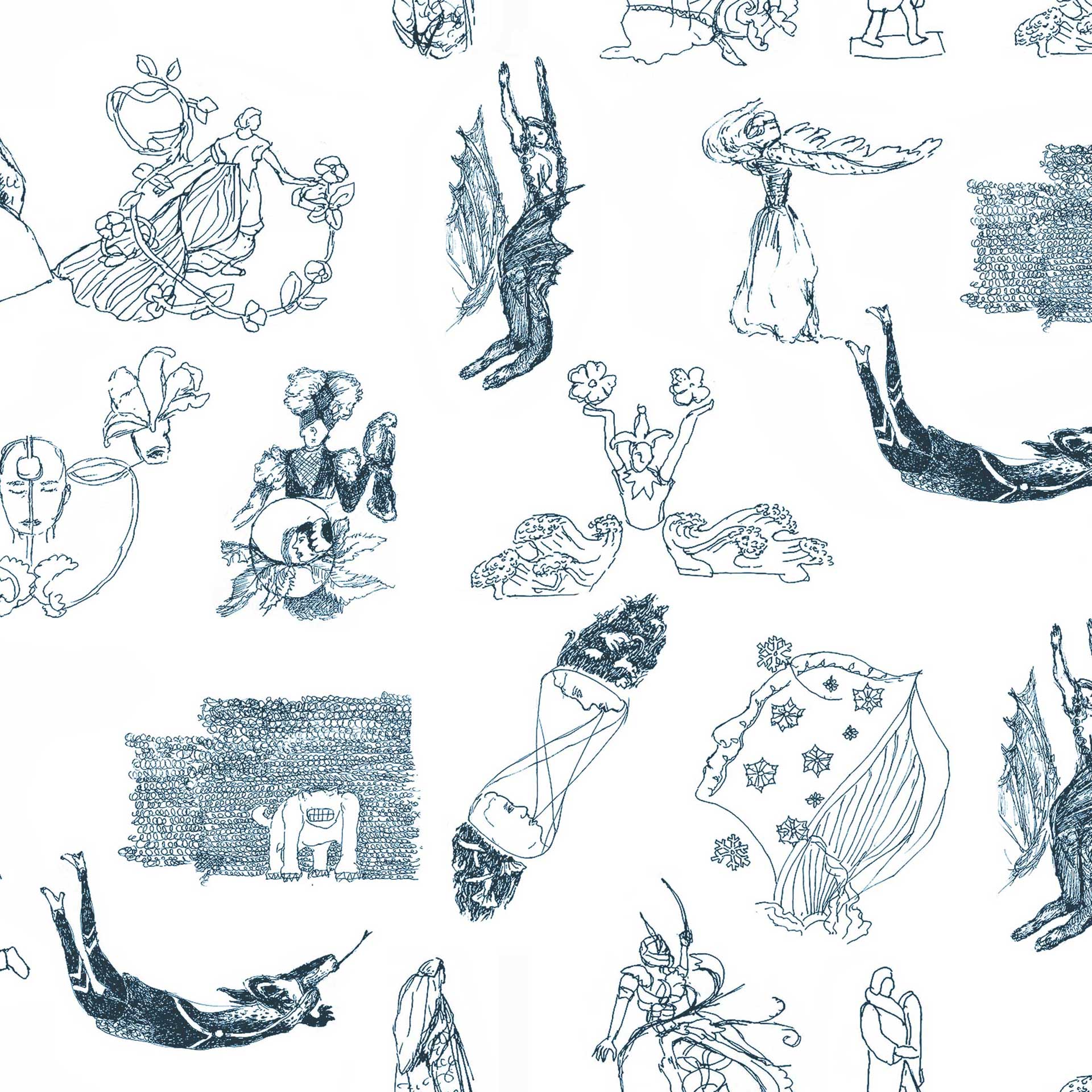 kleingemustert 7h, Detail