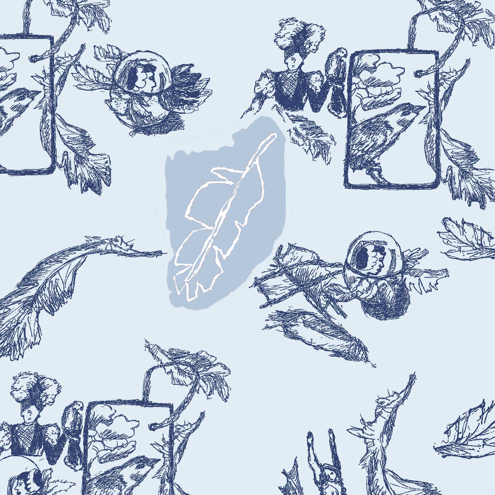 kleingemustert 2h, Detail