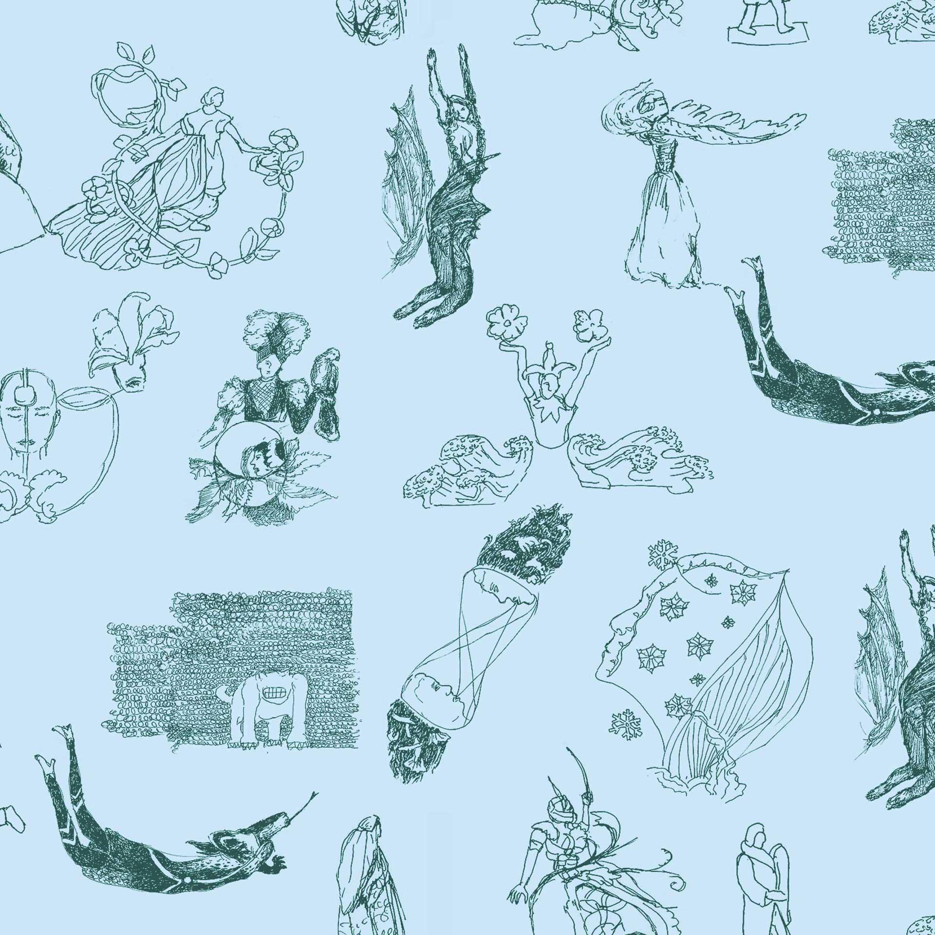 kleingemustert 8h, Detail